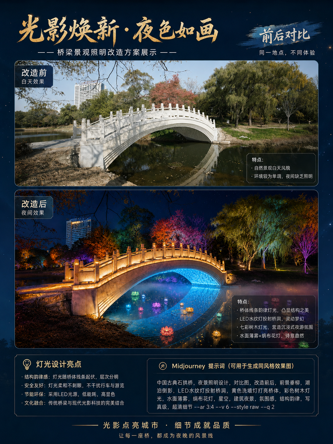 桥梁灯光方案案例